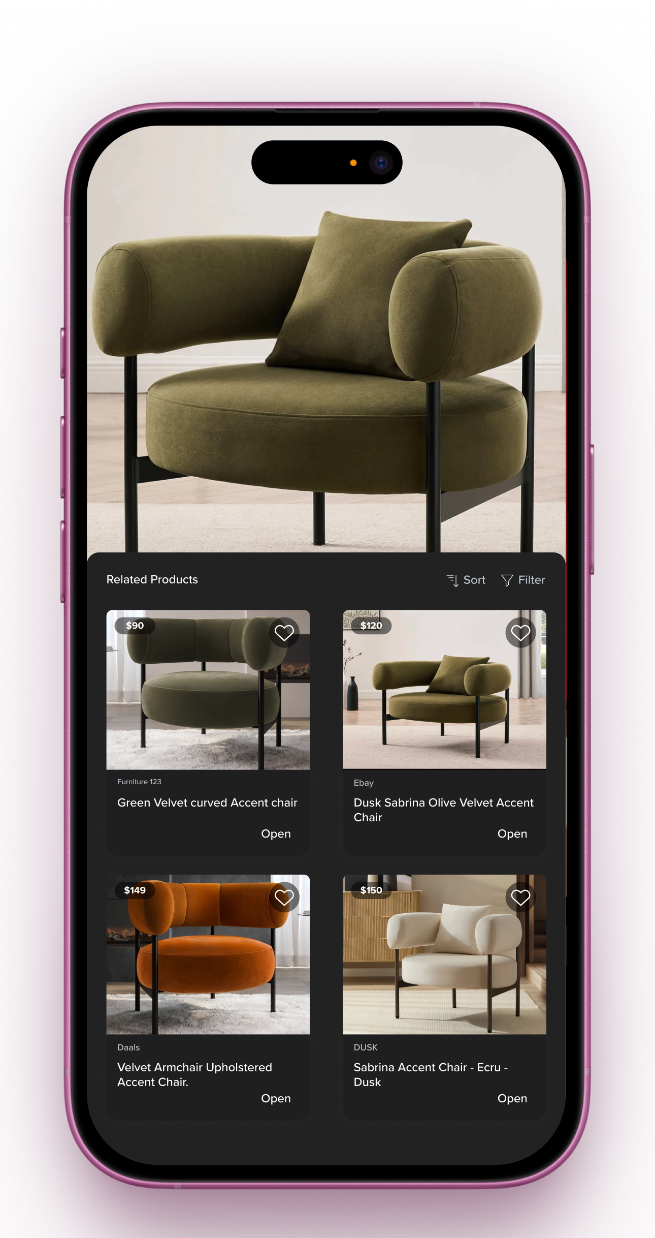 Styra app preview: results